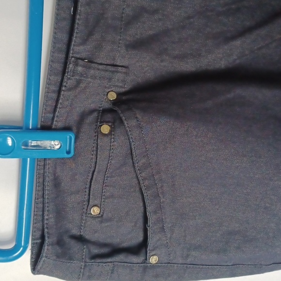 Jones New York Signature Jeans Size 14 Stretch Dark Blue - Picture 2 of 6